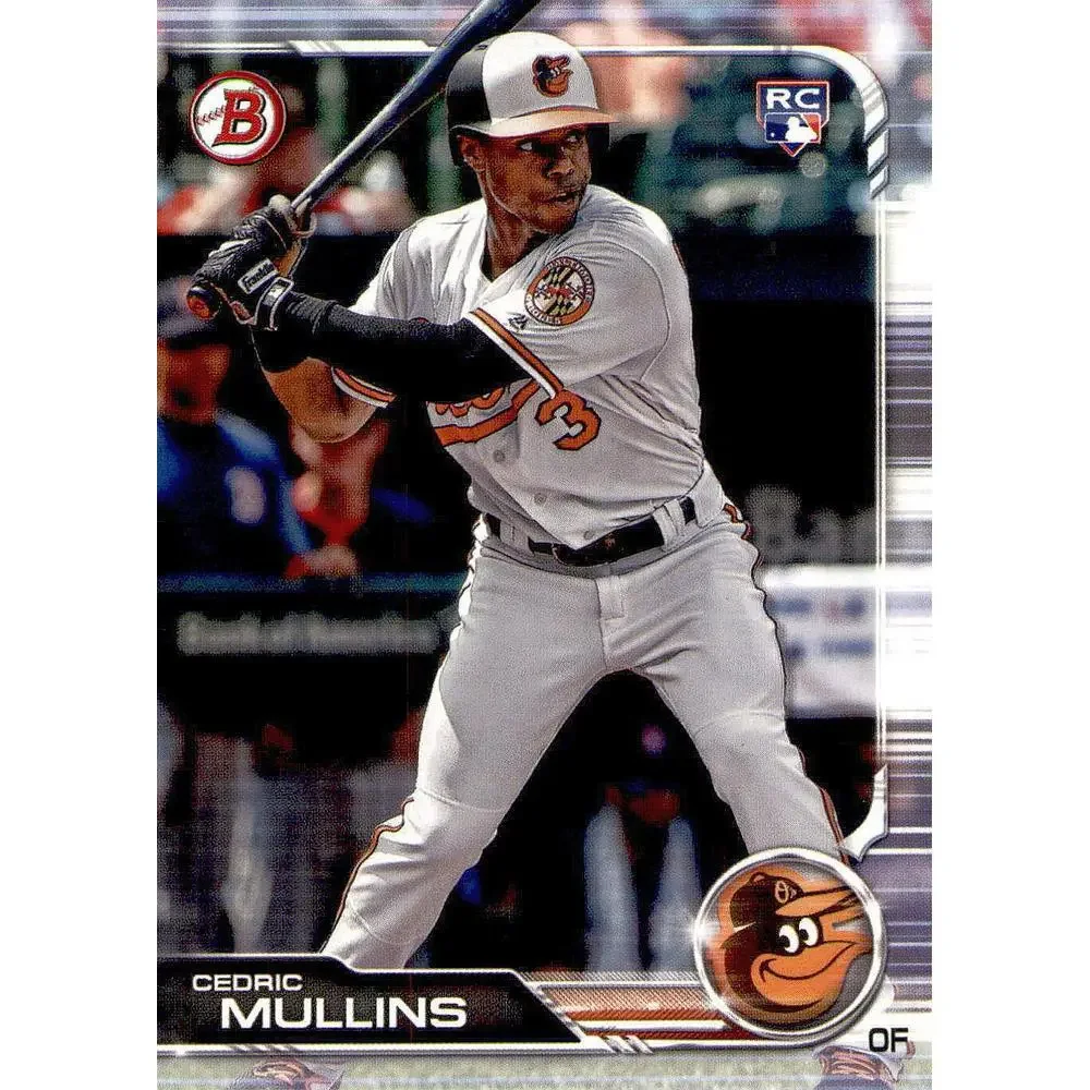 2019 Bowman Cedric Mullins RC #4 Baltimore Orioles